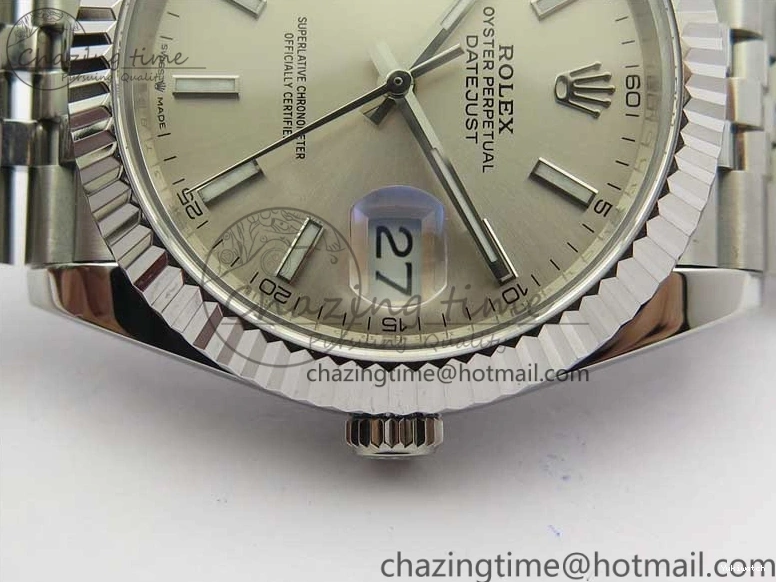 SS 1:1 41mm Edition Maker BP Silver DateJust New Version on Jubilee Best 126334 Dial Bracelet 0901